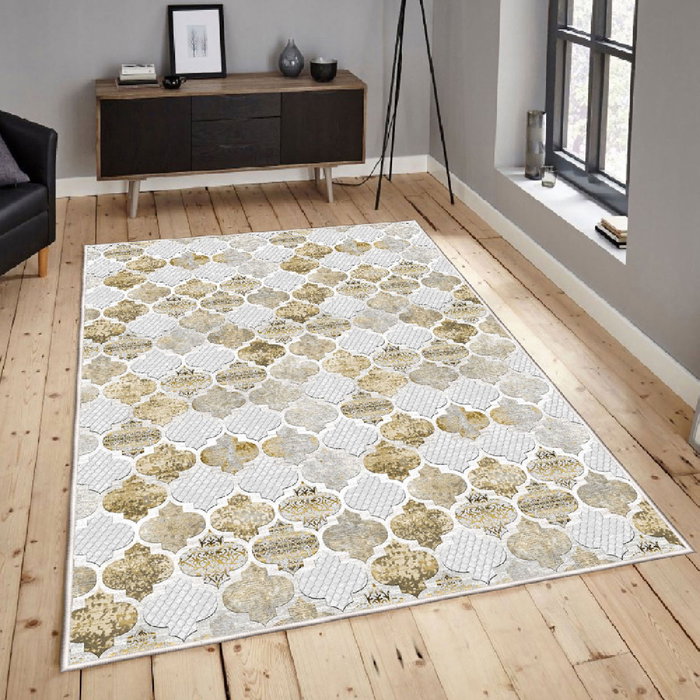 Conceptum Els2389 Alfombra de Terciopelo Multicolor 80 x 120 cm Conceptum Els2389 Alfombra de Terciopelo Multicolor 80 x 120 cm